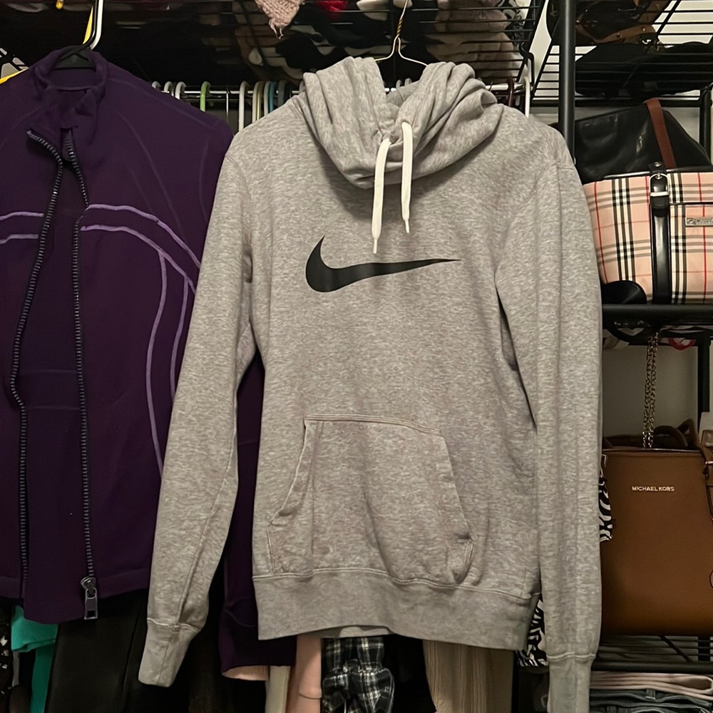 Nike hoodie with cowl neck